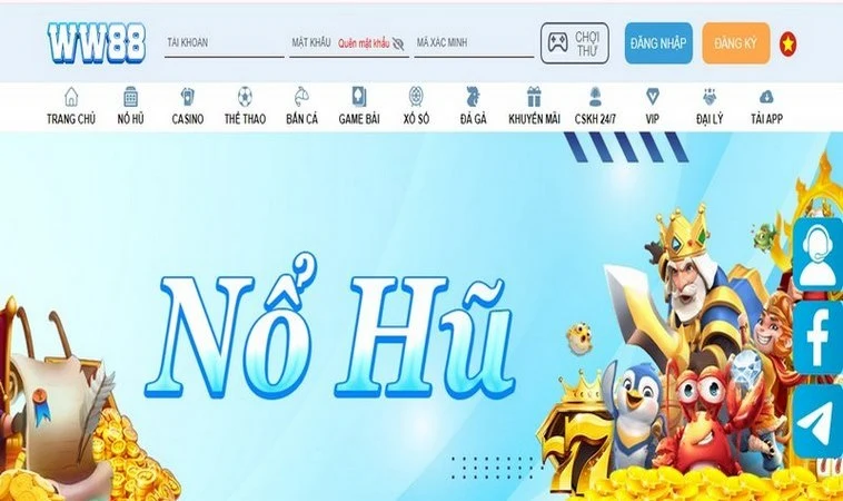 Nổ Hũ WW88 - Ấn Tượng Với đồ Hoạ đặc Sắc Và Tỷ Lệ Thưởng Cao